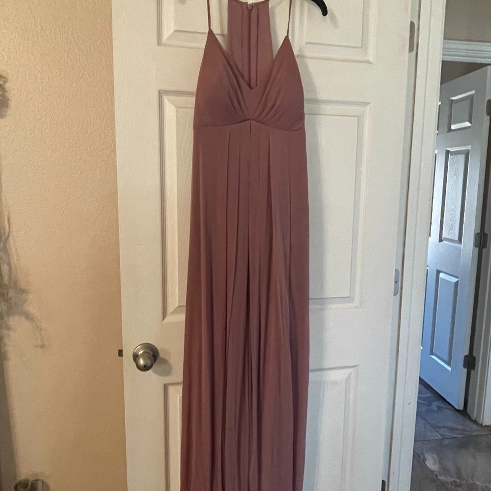 Azazie Maternity Bridesmaid Dress- Vintage Mauve